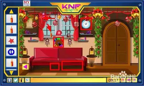 逃出圣诞节礼物房间攻略