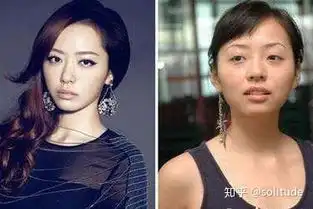 明星比普通人好看多少