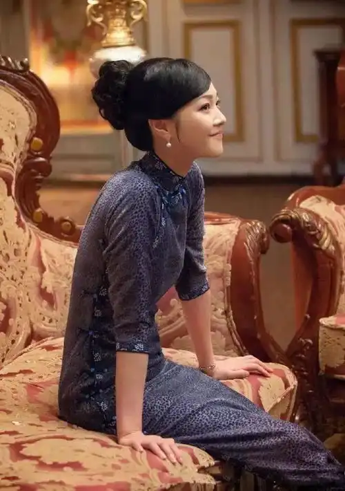 电视剧秋蝉收视扑街,女主的旗袍外型格外出众,怡然倾城