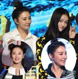 美人鱼林允张雨绮发型pk谁是最美星女郎
