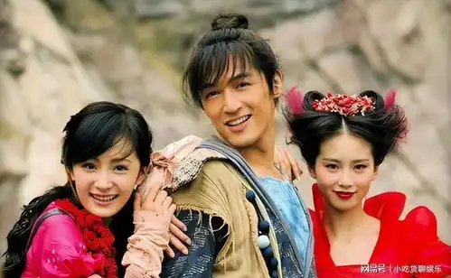 仙剑剧照,以前是不是都不用磨皮和滤镜,色彩好丰富
