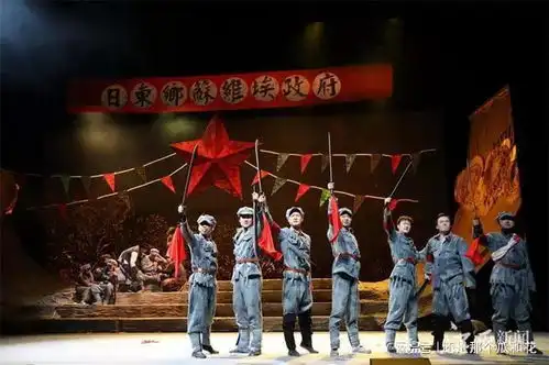 大型原创音乐剧闪闪的红星在北京首演

