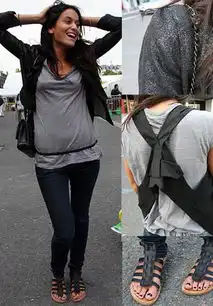 聚焦巴黎3月春装美女搭配
