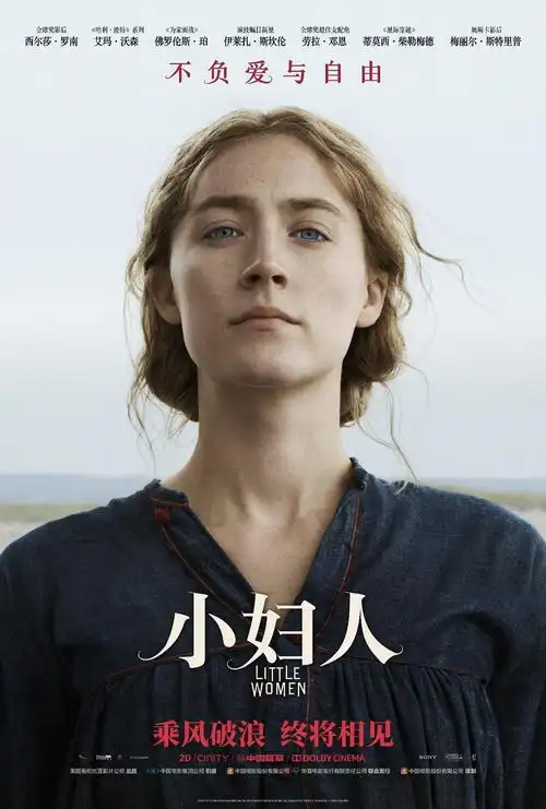 小妇人曝乘风破浪海报奥斯卡佳作将登银幕
