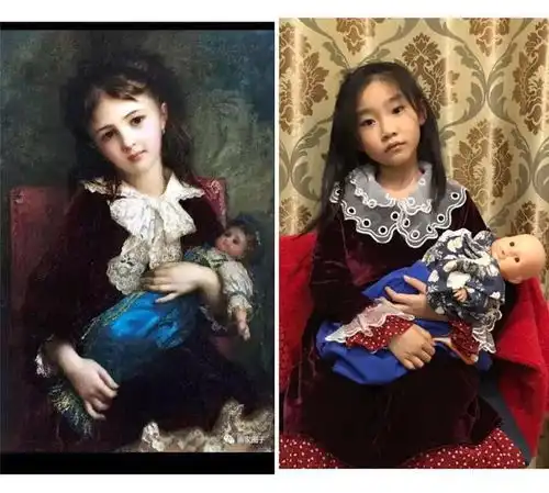 玩味艺术童年之名画模仿秀南宁市兴宁区九曲湾小学名画模仿秀美育活动