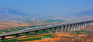 头文字d京沪高铁济南段掠影