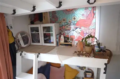 她低价买下10㎡迷你房,蜗居日子转眼已1年,网友自得其乐
