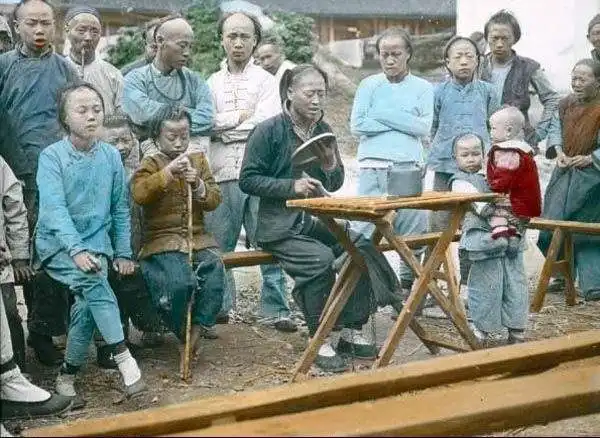 你没见过的晚清中国上色照
