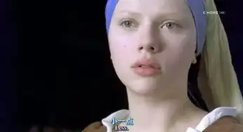 视界戴珍珠耳环的少女
