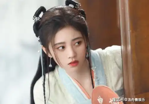 花戎开拍,鞠婧祎古装造型惹人爱