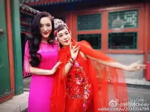 钟丽缇京剧造型办生日趴期待婚礼当天图
