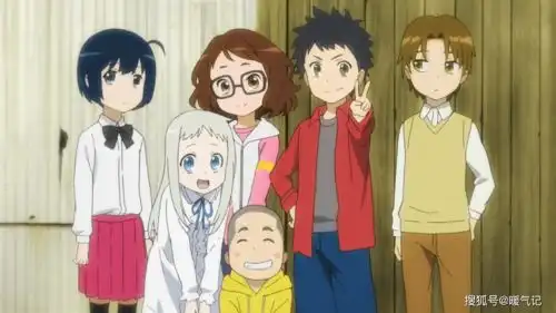 动画未闻花名公开十周年特别mv,背景乐为动画op青栞