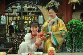 新还珠再曝剧照小燕子令妃片场争吃烤鸡
