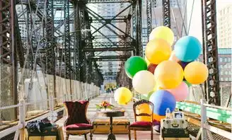 外国老夫妇拍飞屋环游记主题结婚照