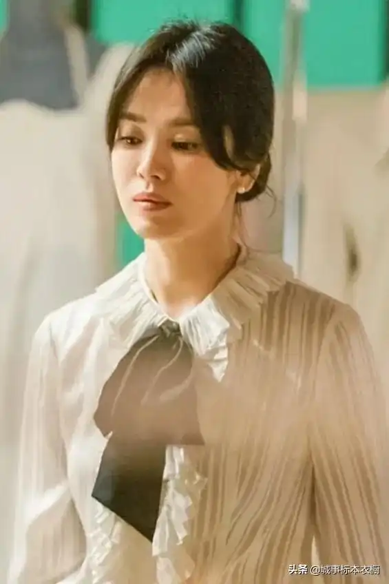 宋慧乔剧照同款,春天的问候
