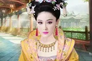 武媚娘传奇萧淑妃装扮
