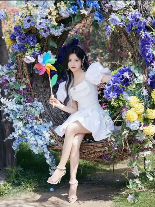 初夏搭配有亮点,杨超越的唯美少女风,带你寻找520约会搭配
