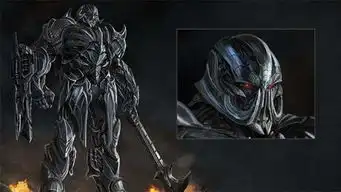 变形金刚5曝威震天造型装备升级霸气滔天