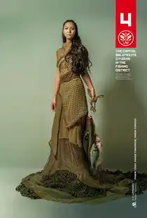 饥饿游戏3发病毒预告海报13区代言人吸睛