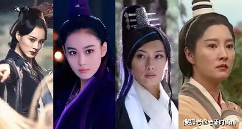 四部神雕侠侣女主对比,新版五个人看着阴郁,杨幂演过郭襄