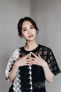 组图杨丞琳星星镂空裙时尚性感托腮嘟嘴俏皮灵动可爱满分
