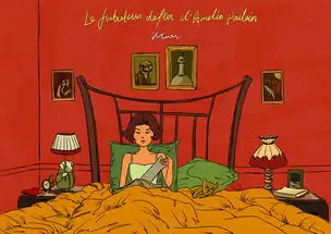 剧照插画天使爱美丽