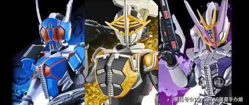 假面骑士电王三款形态拼装赏析圣竿圣枪分色惊艳,圣斧关节可动