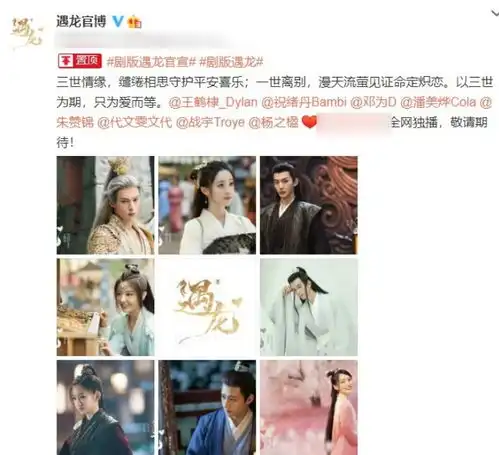 又一奇幻大ip来袭,王鹤棣搭档95后小花,看到简介我追了