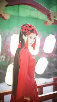 微微一笑很倾城剧照嫁衣