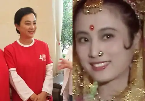 56岁李玲玉与同学聚会晒照,86版西游记玉兔精风韵犹存