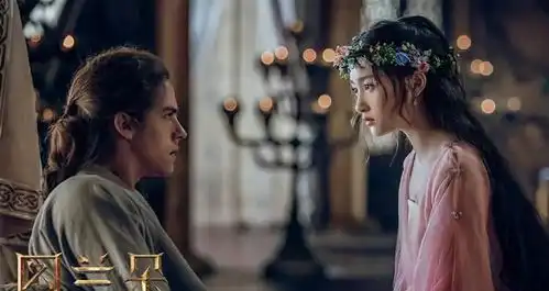 关晓彤在图兰朵里的造型绝了,粉色纱裙加上鲜花造型,绝美