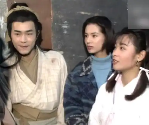 95版神雕侠侣晒珍贵花絮,古天乐与李若彤互动,被网友直呼好有爱