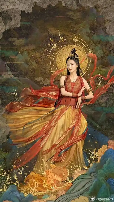 长月烬明十二神归位,展现敦煌风极致美学,你也可以拥有同款
