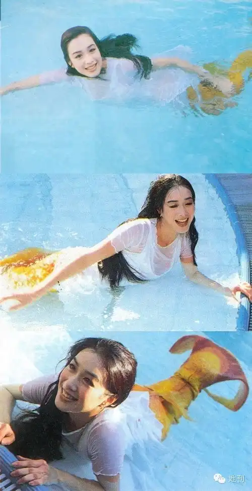 她拍的大片不输周星驰,她镜头中的美人鱼比林允张雨绮还美
