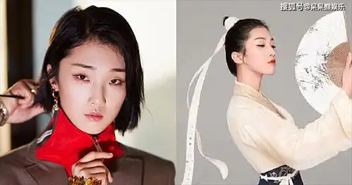 火箭少女的古装造型杨超越甜美,傅菁坏人即视感
