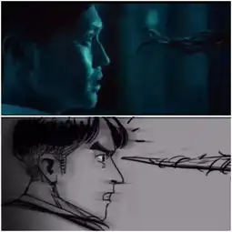 他是国美在校生,凭一己之力画出了30亿票房战狼2的电影手稿众多作品首次曝光
