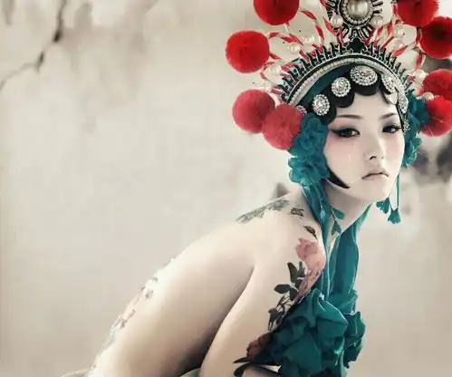 找一个手臂上有蛇的京剧美女手机壁纸,我这个小了,求原图
