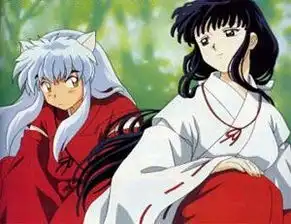 谁有犬夜叉和桔梗的这张大图要又大又清晰的我只有小图