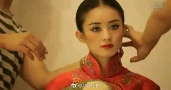 赵丽颖一组旧照曝光,这......得罪化妆师了吧