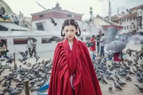 她们穿着汉服去旅行,秒杀古装剧剧照