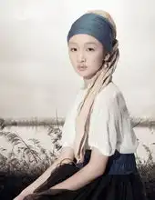 杨颖周冬雨模仿戴珍珠耳环的少女,一个唯美复古一个没法看