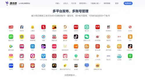 媒小帮自媒体平台管理软件好用吗一键分发账号管理通通搞定