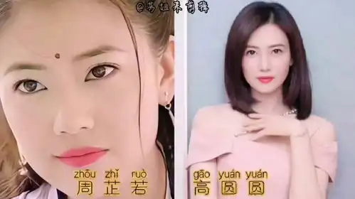 苏有朋版倚天屠龙记演员今夕对比,高圆圆贾静雯陈紫函
