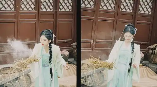 鞠婧祎晒嘉南传剧照,片场喝奶茶玩手机,被她的古装造型惊艳
