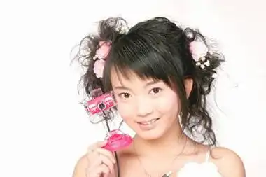 清纯写真重庆校花获选蓝色妖姬星座使者
