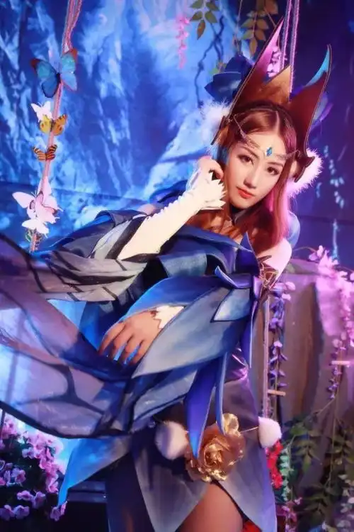 游戏cos丨王者荣耀貂蝉仲夏夜之梦这是我见过cos最美的蝴蝶梦
