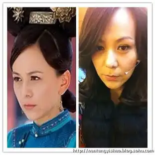 宫锁珠帘10美女素颜袁珊珊惨不忍睹
