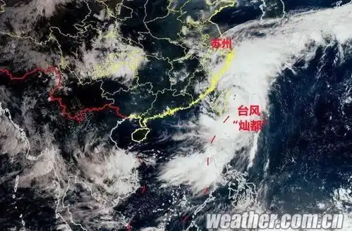 超强台风灿都来了,常熟发布预警