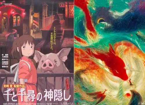 宫崎骏的千与千寻和大鱼海棠,不一样的文化隐喻一样触动我们的心
