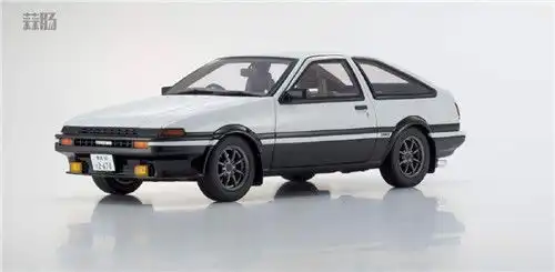 京商推出118头文字d新剧场版ae86车模带主角藤原拓海